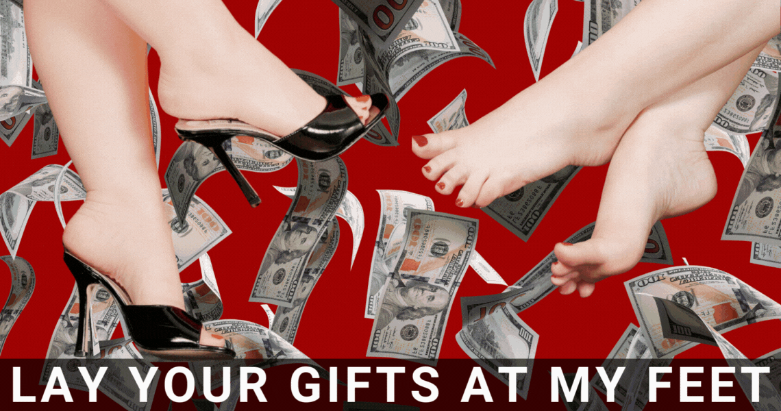 HypnosisGoddess Lay Your Gifts at My Feet